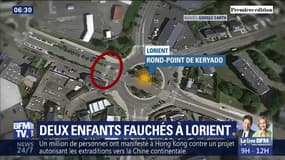 Ce que l'on sait du drame à Lorient où un véhicule en fuite a percuté deux enfants