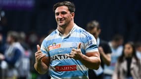 Camille Chat avec le Racing, le 5 novembre 2022