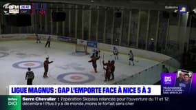 Ligue Magnus: Gap l'emporte face à Nice