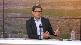 Nicolas Dufourcq, le directeur général de Bpifrance, sur le plateau de BFM Business le 15 octobre 2025. 