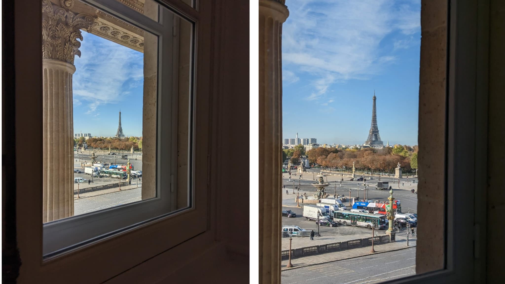 Le zoom du Pixel 7 Pro x 1 et x2 Le zoom du Pixel 7 Pro x 1 et x2