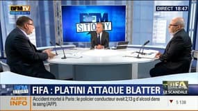 Corruption à la Fifa: Michel Platini demande à Sepp Blatter "de démissionner" (2/2)