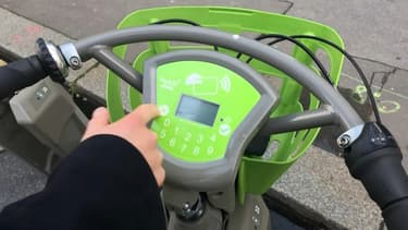Un vélib développé par Smovengo