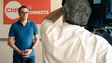 Rémi Aufrere est le secrétaire général adjoint à la fédération générale Transports de la CFDT.