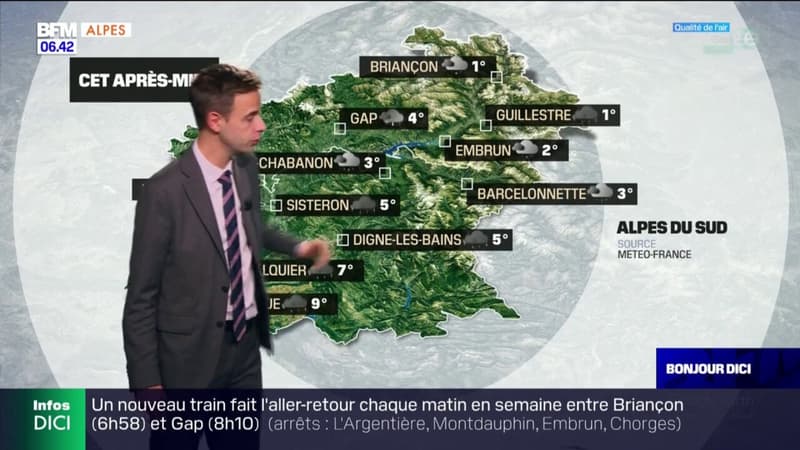 Météo Alpes-du-Sud: retour de la neige ce lundi
