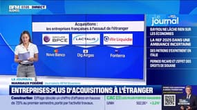 Les entreprises françaises intensifient leur expansion internationale avec des acquisitions majeures