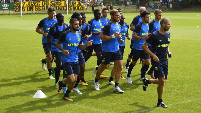 Entraînement de Nantes