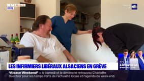 Alsace: les infirmiers libéraux poursuivent la grève