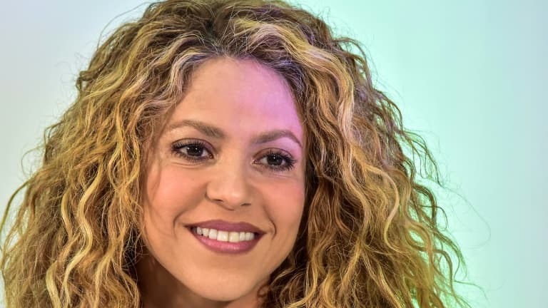 La chanteuse colombienne Shakira à Barranquilla dans le nord de la Colombie le 19 juillet 2018