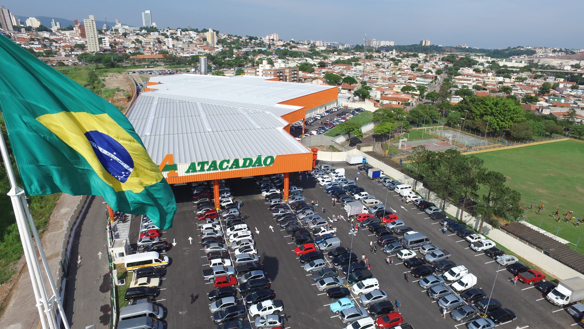 Un magasin Atacadão au Brésil.