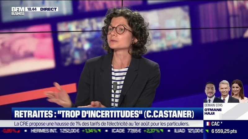 Bénédicte Peyrol (LREM) sur la réforme des retraites: "ça n'est pas la seule réforme qu'il faudra faire" pour le rétablissement des nos comptes publics