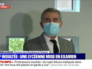 Professeure insultée: Deux personnes poursuivies pour "actes d'intimidation envers une personne chargée d'un service public", selon le procureur