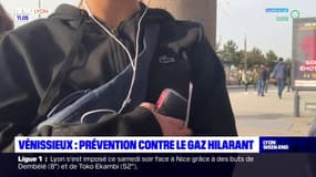 Vénissieux: prévention contre le gaz hilarant
