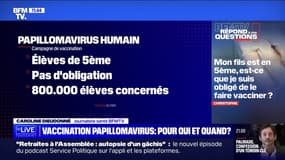 Vaccination contre le papillomavirus: pour qui et quand? BFMTV répond à vos questions