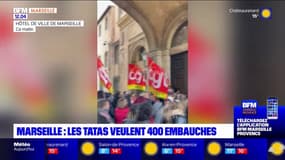 Marseille: les "tatas" veulent l'embauche de 400 agents