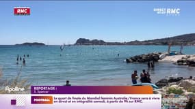 Record de fraîcheur dans l'eau de la Méditerrannée