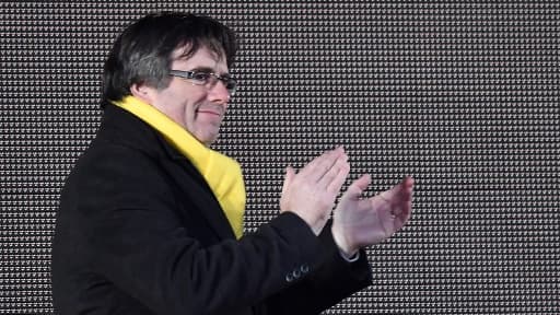 Carles Puigdemont le 7 décembre 2017