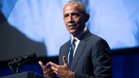 Barack Obama à Las Vegas le 8 janvier 2022