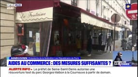 Aides au commerce à Paris: Agnès Evren demande à Anne Hidalgo de présenter "un budget de crise au mois de juin"