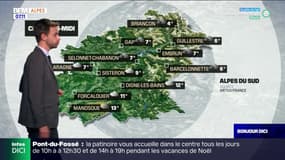 Météo Alpes du Sud: journée nuageuse avec des éclaircies localement