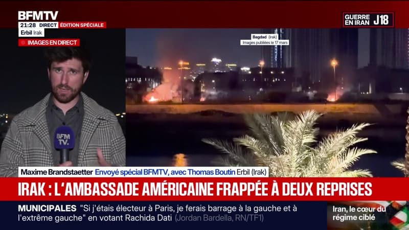 Les intérêts américains à Bagdad et au Kurdistan irakien sont régulièrement ciblés par des frappes de drones