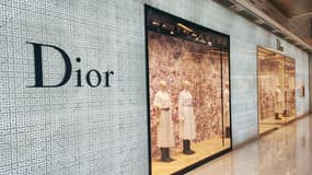 Une boutique Dior 