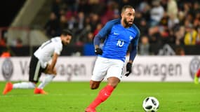 Alexandre Lacazette lors de Allemagne-France en novembre 2017.