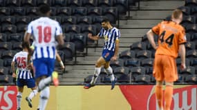 La joie du FC Porto face à la Juventus le 17 février 2021