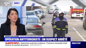 Opération antiterroriste: ce que l'on sait de l'intervention policière en cours à Épinal 