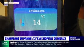 Chauffage en panne: 13°C à l'hôpital de Meaux