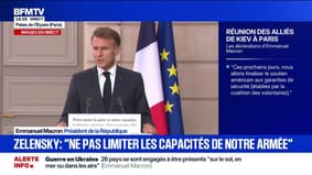 Guerre en Ukraine: "60% des armes utilisées par l'Ukraine sont produites dans le pays", explique Emmanuel Macron