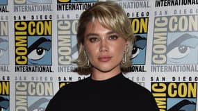 Florence Pugh en juillet 2024 au Comic Con de San Diego pour présenter le film "Thunderbolts"