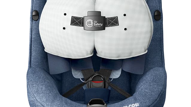 La siège AxissFix Air avec airbags intégrés La siège AxissFix Air avec airbags intégrés