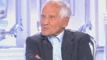Jean d'Ormesson sur le plateau de Salut les Terriens!, le 11 octobre 2008