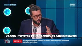 #Magnien, la chronique des réseaux sociaux : Twitter veut bannir les fausses infos sur le vaccin - 03/03