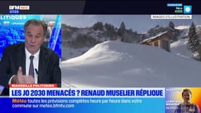 Les JO 2030 menacés dans les Alpes? Renaud Muselier réplique