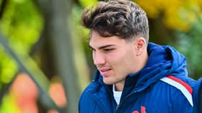 Antoine Dupont, à Marcoussis pour préparer la tournée d'automne.