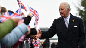 Le prince Charles, le 1er mars 2022, en visite à Southend.
