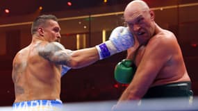 Oleksandr Usyk face à Tyson Fury