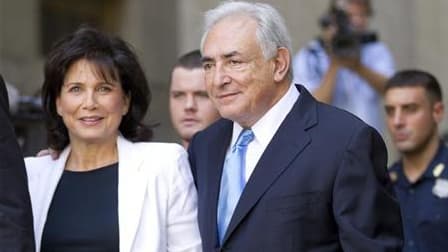 Anne Sinclair et Dominique Strauss-Kahn.
