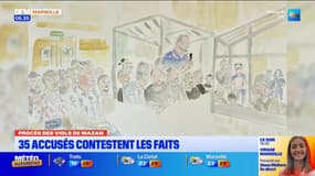 Procès des viols de Mazan: la majorité des accusés conteste les faits reprochés