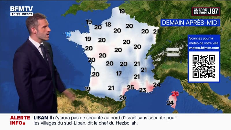 La météo pour ce vendredi 5 juin 2026