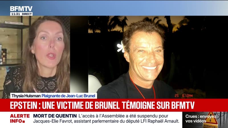 Affaire Jeffrey Epstein: "J'ai été présentée à Jean-Luc Brunel, j'avais seulement 18 ans", explique Thysia Huisman, victime de l'ancien agent de mannequins