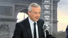 Bruno Le Maire jeudi matin sur BFMTV et RMC.