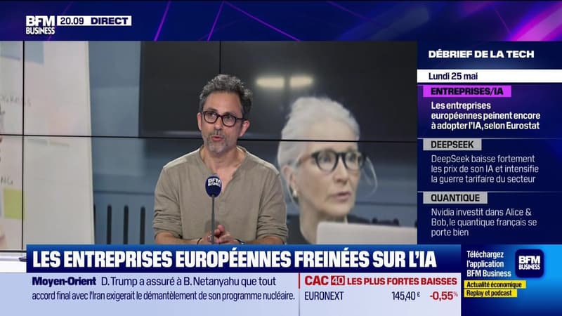 Les entreprises européennes freinées sur l'IA - 25/05