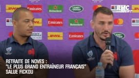 Retraite de Noves : "Le plus grand entraîneur français" salue Fickou