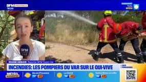 Var: face au risque d'incendies, les pompiers sur le qui-vive