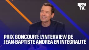  Prix Goncourt: l'interview de Jean-Baptiste Andrea en intégralité 