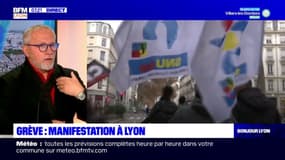 Grève à Lyon: le secrétaire général de Force Ouvrière assure que les salariés sont motivés à "exprimer leur désarroi"