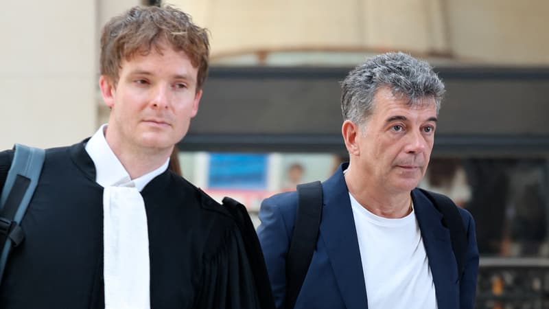 "Polyamoureux", "timide", "goujat"... À son procès en appel pour violences conjugales, Stéphane Plaza conteste "être violent"